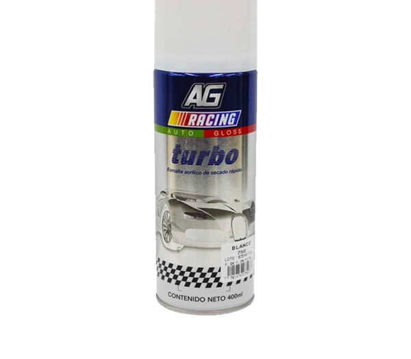 Aerosol Turbo Blanco Brillante (12 Pzs) - Image 2