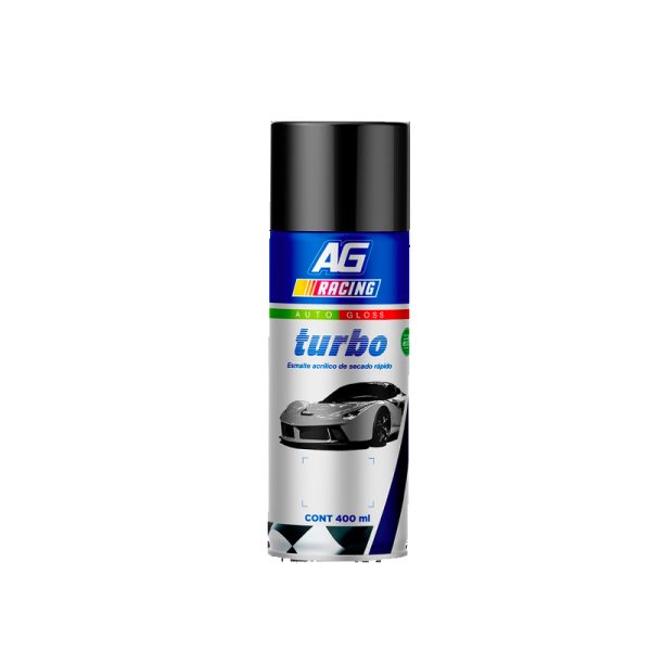 Aerosol Turbo Negro Brillante