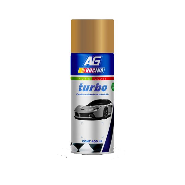 Aerosol Turbo Oro Palido Niquelado
