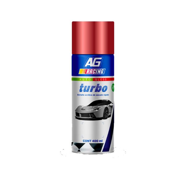 Aerosol Turbo Rojo Metalico Ultra