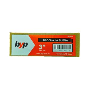 Brocha la Buena 3" (12 Pzs)