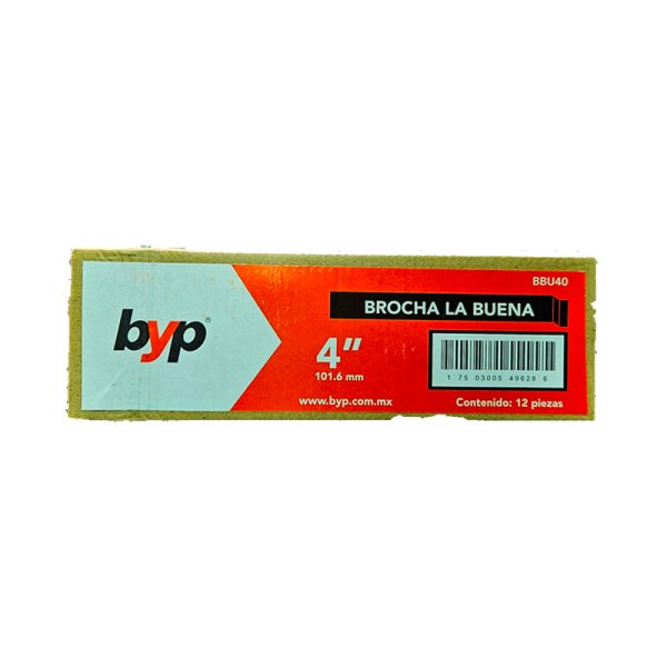 Brocha la Buena 4" (12 Pzs)