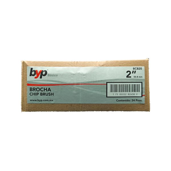 Brocha Chip 2" (24 Pzs)