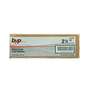 Brocha Chip 2 1/2" (12 Pzs)