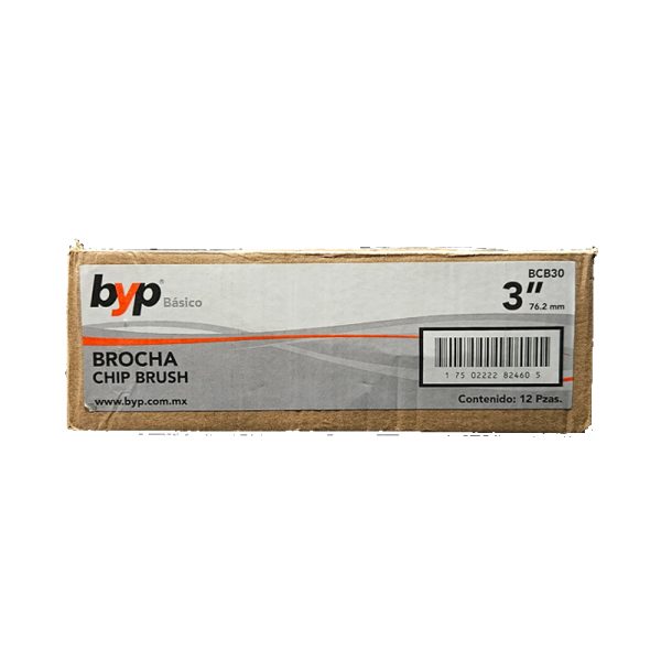 Brocha Chip 3" (12 Pzs)