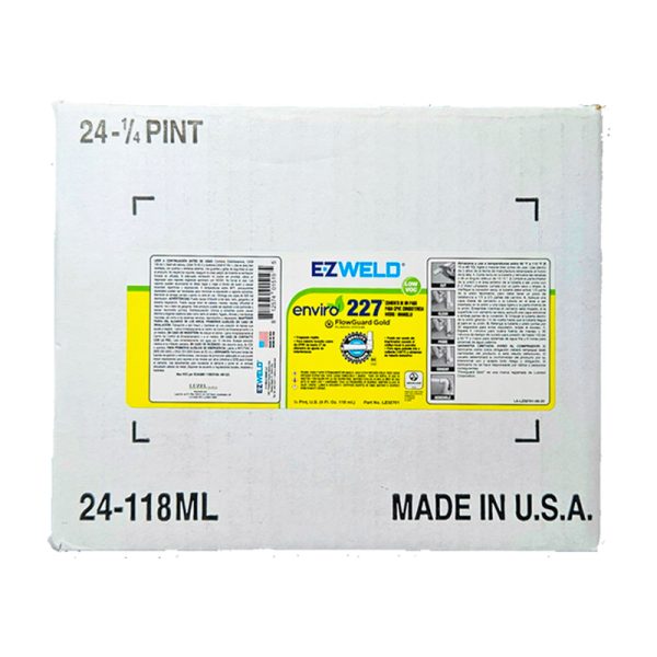 Pegamento Cpvc Ezw 4oz (1/8 Lt) 24 Pzs